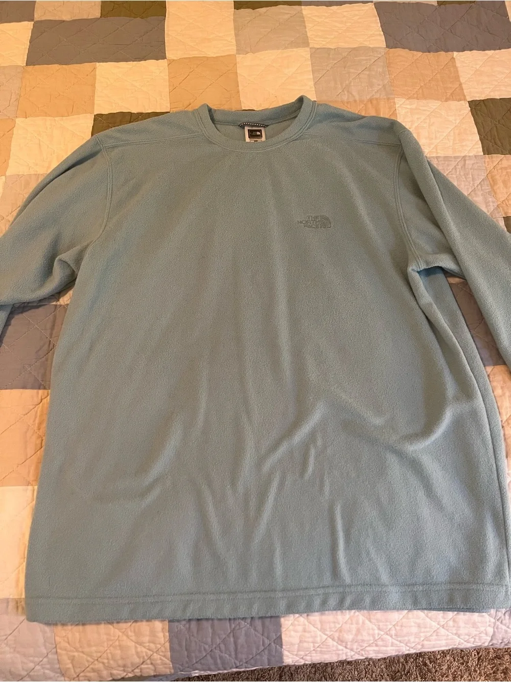 The North Face light blue